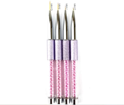 SET PINCEL LINER PERLAS 4UN1
