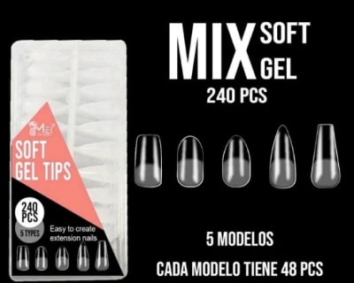 TIPS SOFT GEL SURTIDOS 240PCS1