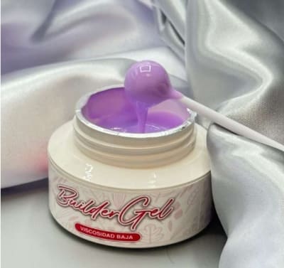 BUILDER GEL MORADO PASTEL V.BAJA PERFECT PROFESIONAL 30GR1