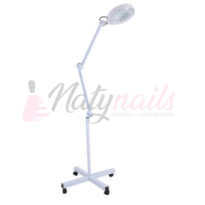 LAMPARA PEDESTAL CON LUZ LED Y LUPA3