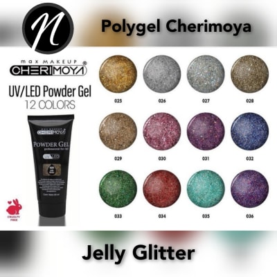 POLYGEL CHERIMOYA JELLY GLITTER 50ML