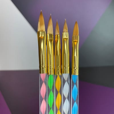 SET PINCELES ACRILICO SINTETICO 5PCS1