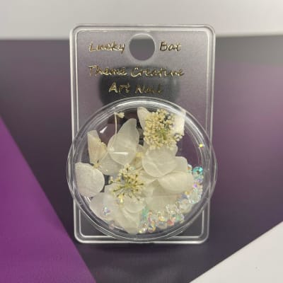 FLORES SECAS Y CRISTALES BLANCA1