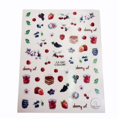 STICKERS FRUTA CA6801