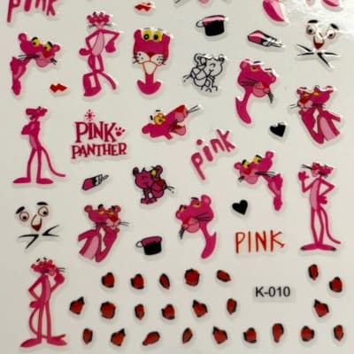 STICKERS PINK PANTHER K0101