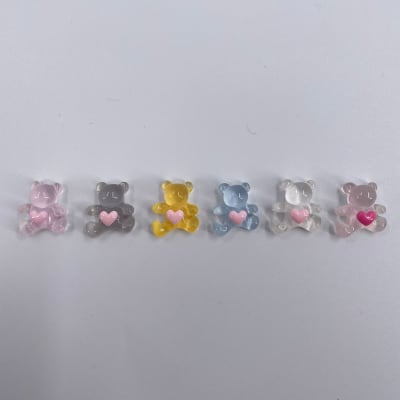 DECORACION 3D PARA UÑAS OSITOS JELLY