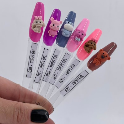 DECORACION 3D PARA UÑAS ANIMALITOS #23