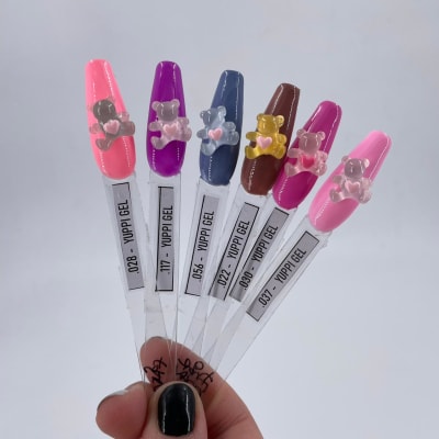 DECORACION 3D PARA UÑAS OSITOS JELLY3