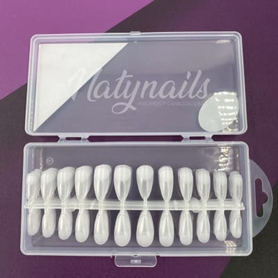 SOFT GEL O PRESS ON ALMENDRA TRANSPARENTE 240 PCS3