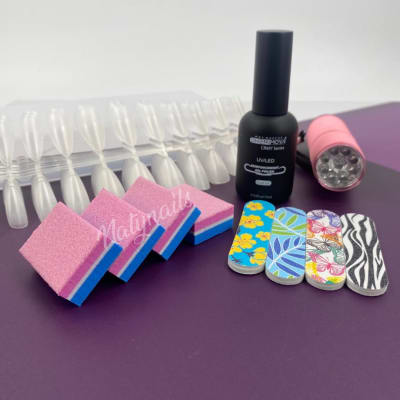 KIT SOFT GEL REINFORCEMENT + LINTERNA+ STILETTO1