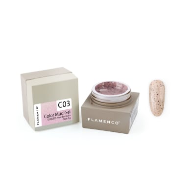 COLOR MUD GEL C03 ROSA EFECTO CASCARA HUEVO