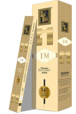 Incienso Zed Black Long Sticks 16 Cajillas