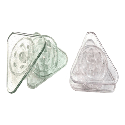 Moledor Triangular Plastico 2 Partes