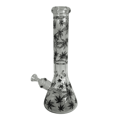 Bong Pyrex Glow Hoja HD210204
