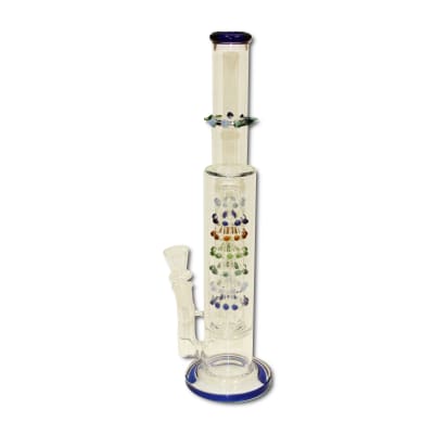 Bong Pyrex 43 a 46 CM Con Doble Percolador + AH1