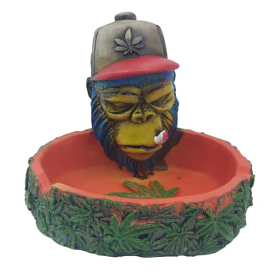 Cenicero 3D Gorilla Rolling Stars 10x8x12cm1