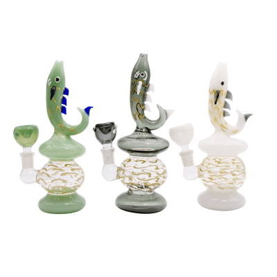 Bong Pyrex Fish Colores1