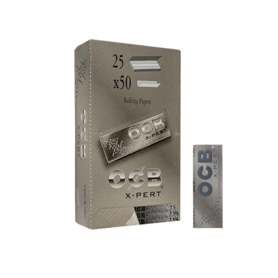 Papelillos OCB Expert 1 1/4 Display 25 unidades