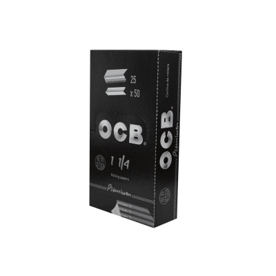 Papelillos OCB Premium 1 1/4 Display 25 unidades1