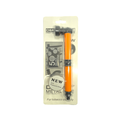 Kit Pipa Metálica D&K + Rejilla 14cm1