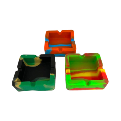 Cenicero Cuadrado De Silicona1