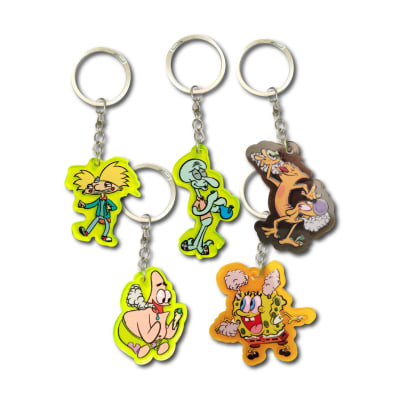 Llaveros Acrilicos Fluor Diseños Surtidos