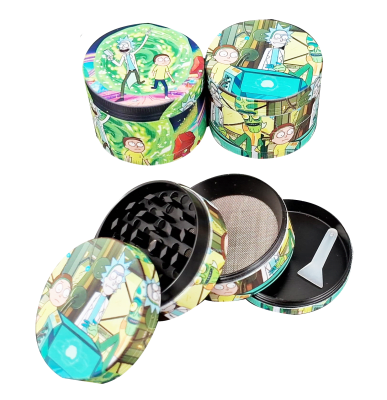 Moledor Rick & Morty 4 Partes 50mm1