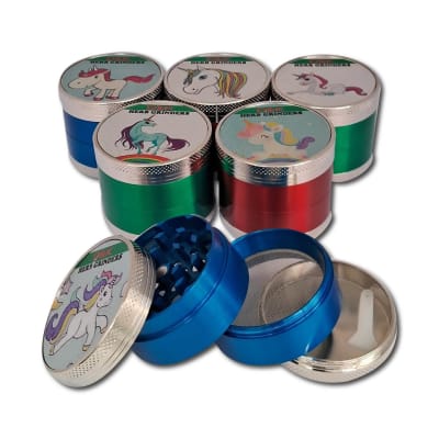 Moledor Unicornio Colores 4 Partes 50mm1