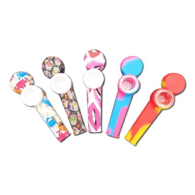 Pipa Silicona Quemador Pyrex