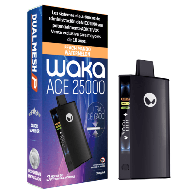 Vaporizador Waka Ace 25.000 Puff 3% Nicotina3
