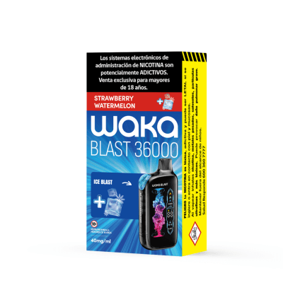 Vaporizador Waka Blast 36.000 Puff 4% Nicotina4