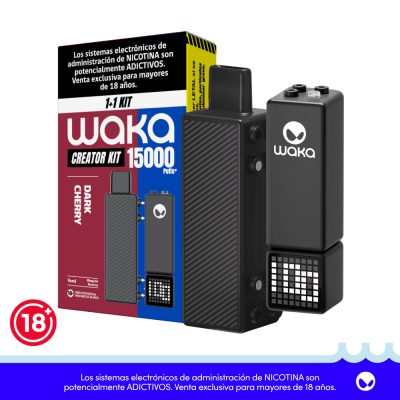 Vaporizador Waka Creator KIT 15.000Puff 3.5% Nicotina1