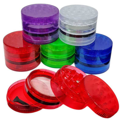 Moledor Plástico Liso 4 Partes 60mm1