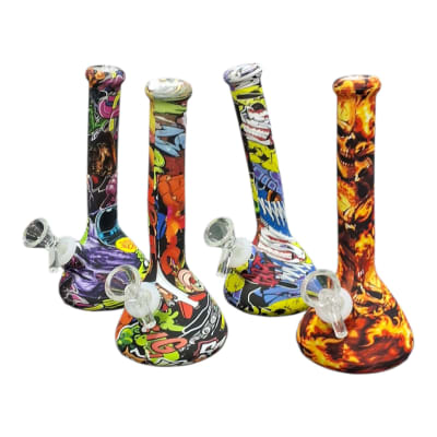 Bong De Silicona Diseños 19Cm1