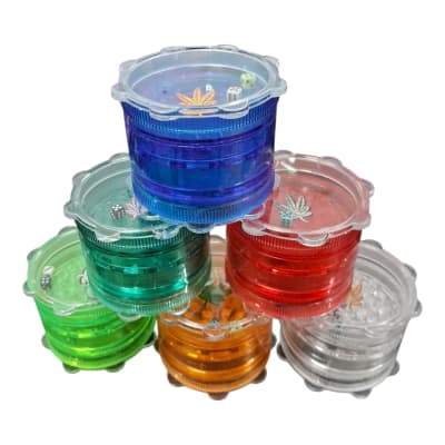 Moledor Plastico Casino 4 Partes 60mm
