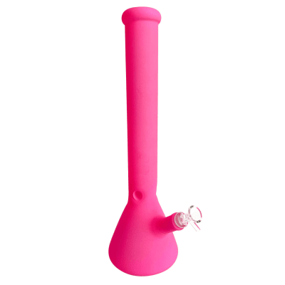REMATE Bong Pyrex 42cm + Atrapahielo Pink1