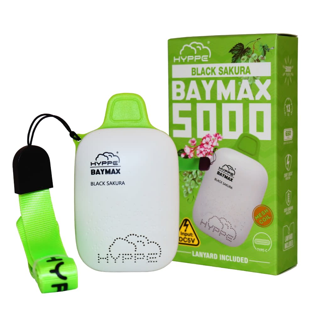 Vaporizador HYPPE BAYMAX 5000 Puff4