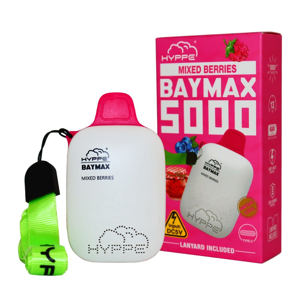 Vaporizador HYPPE BAYMAX 5000 Puff1