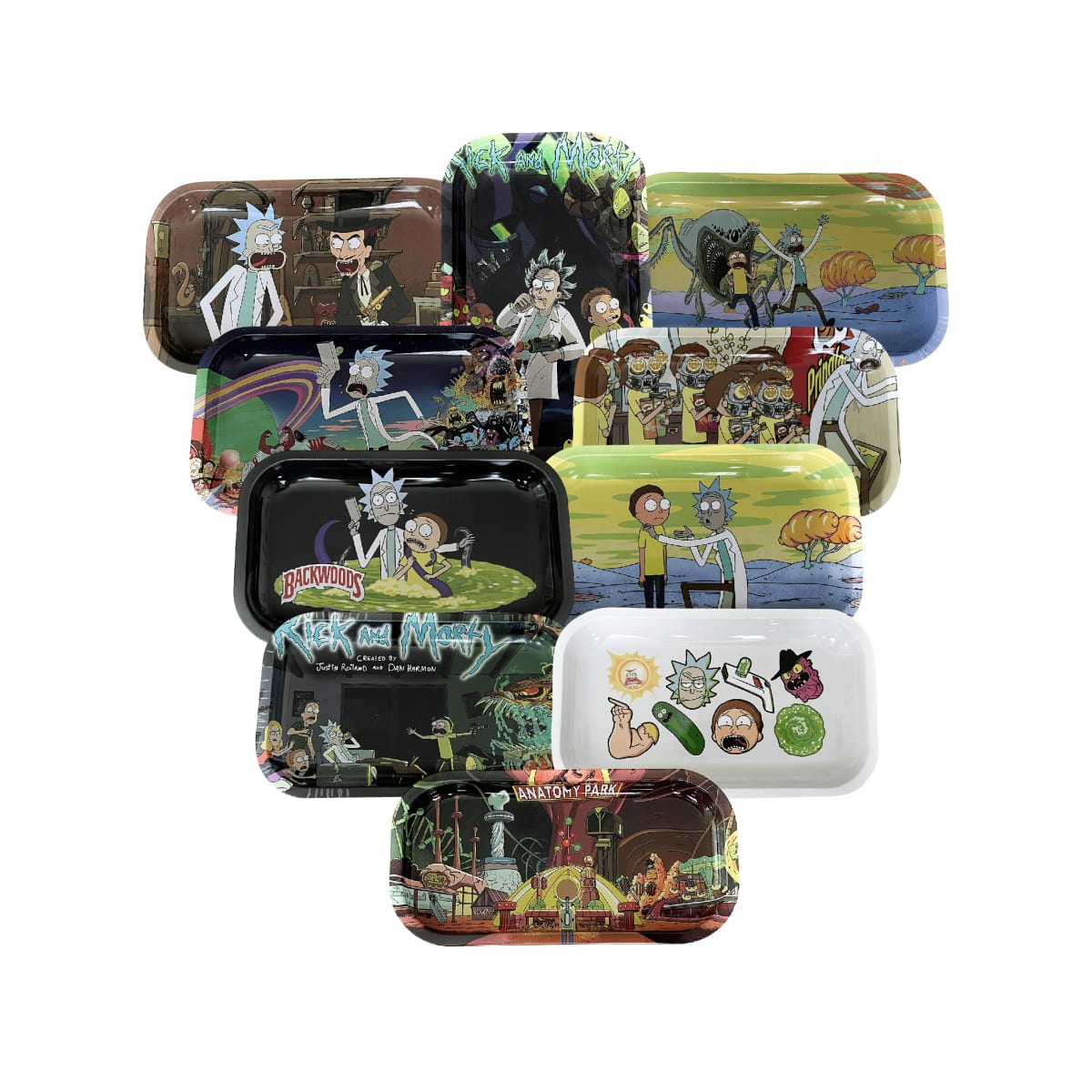 Bandeja Rick & Morty Grande 16x27Cm 0