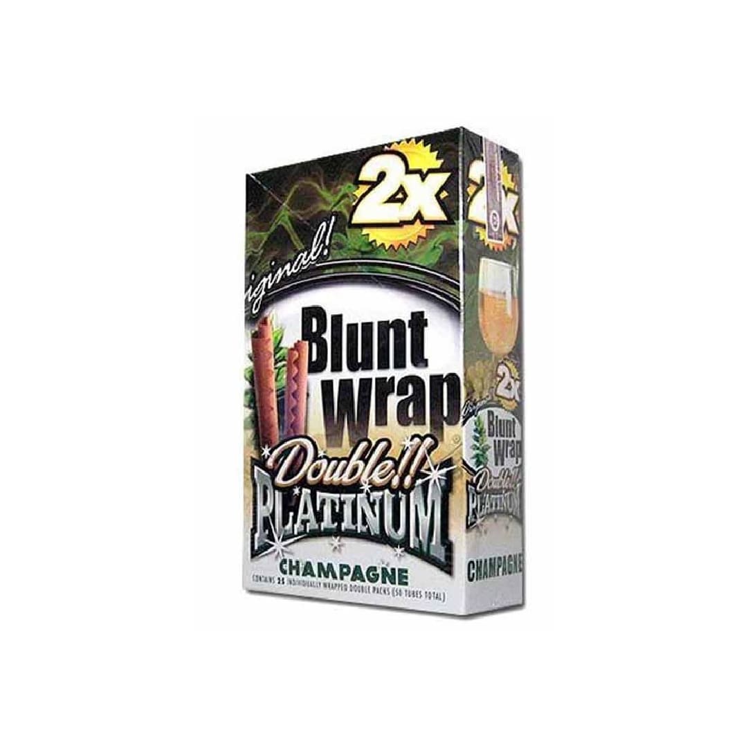 Blunt Wrap Double Platinum Display 25 UNDS4