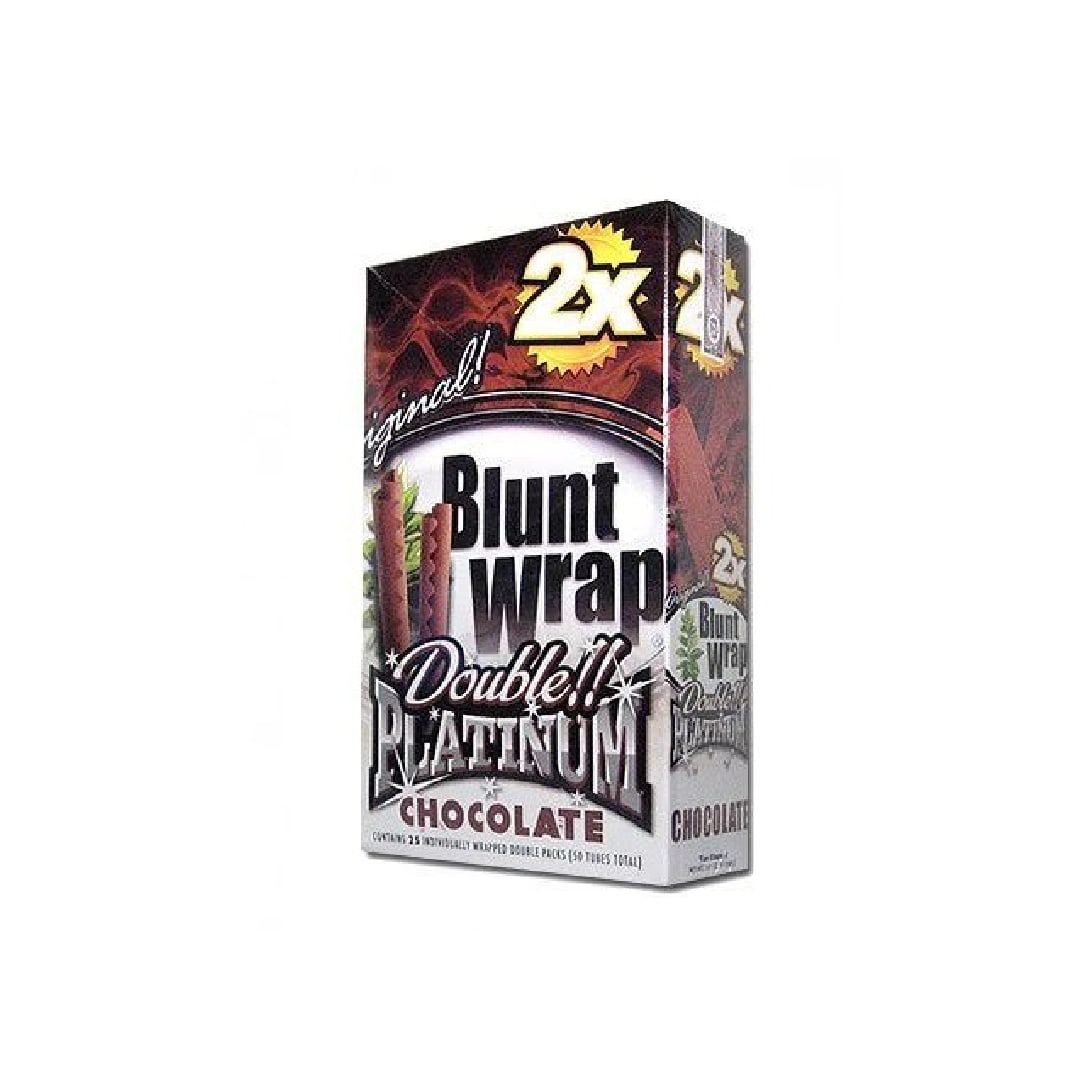 Blunt Wrap Double Platinum Display 25 UNDS5