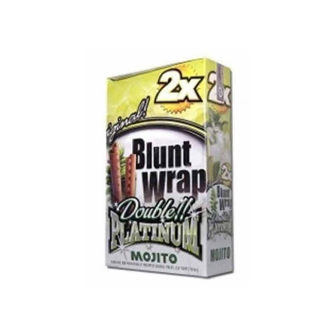 Blunt Wrap Double Platinum Display 25 UNDS10