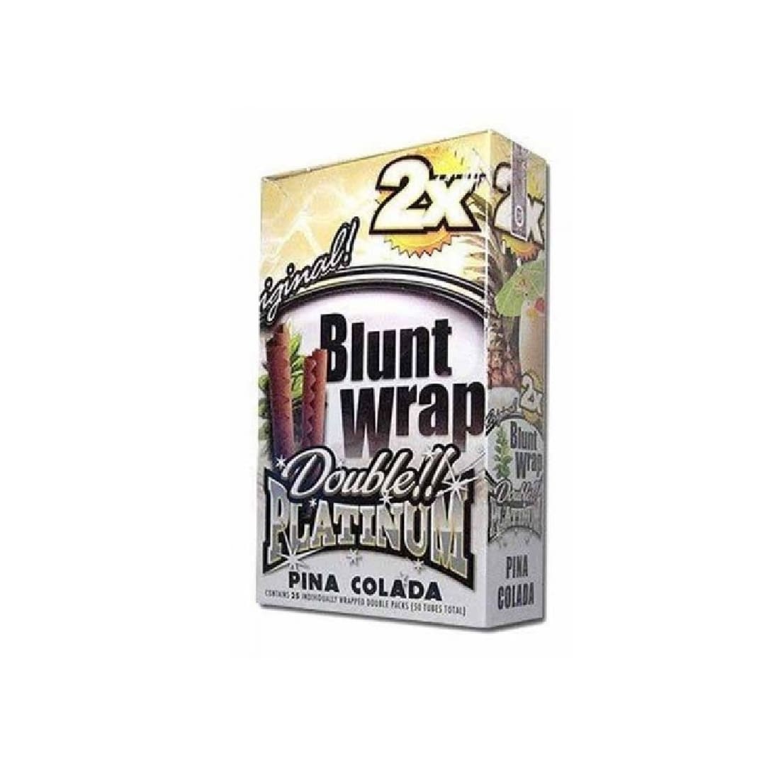 Blunt Wrap Double Platinum Display 25 UNDS12