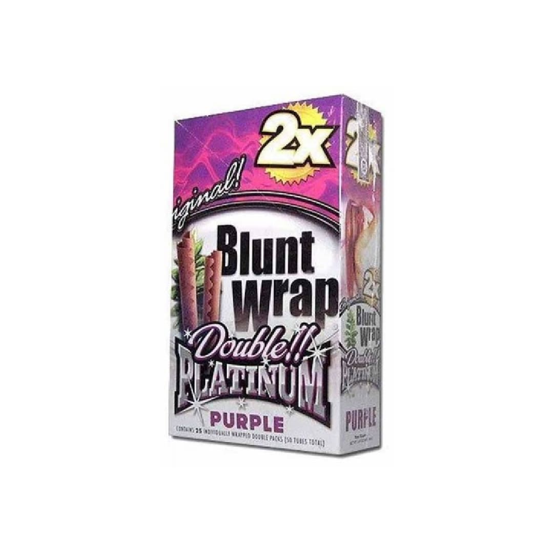 Blunt Wrap Double Platinum Display 25 UNDS14