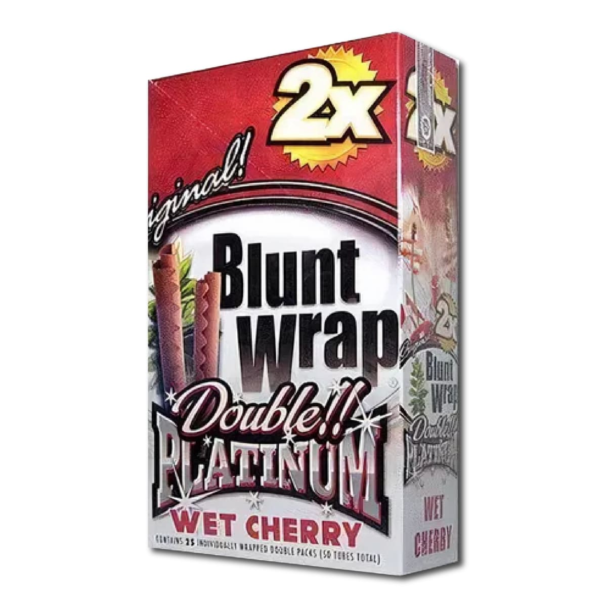 Blunt Wrap Double Platinum Display 25 UNDS20