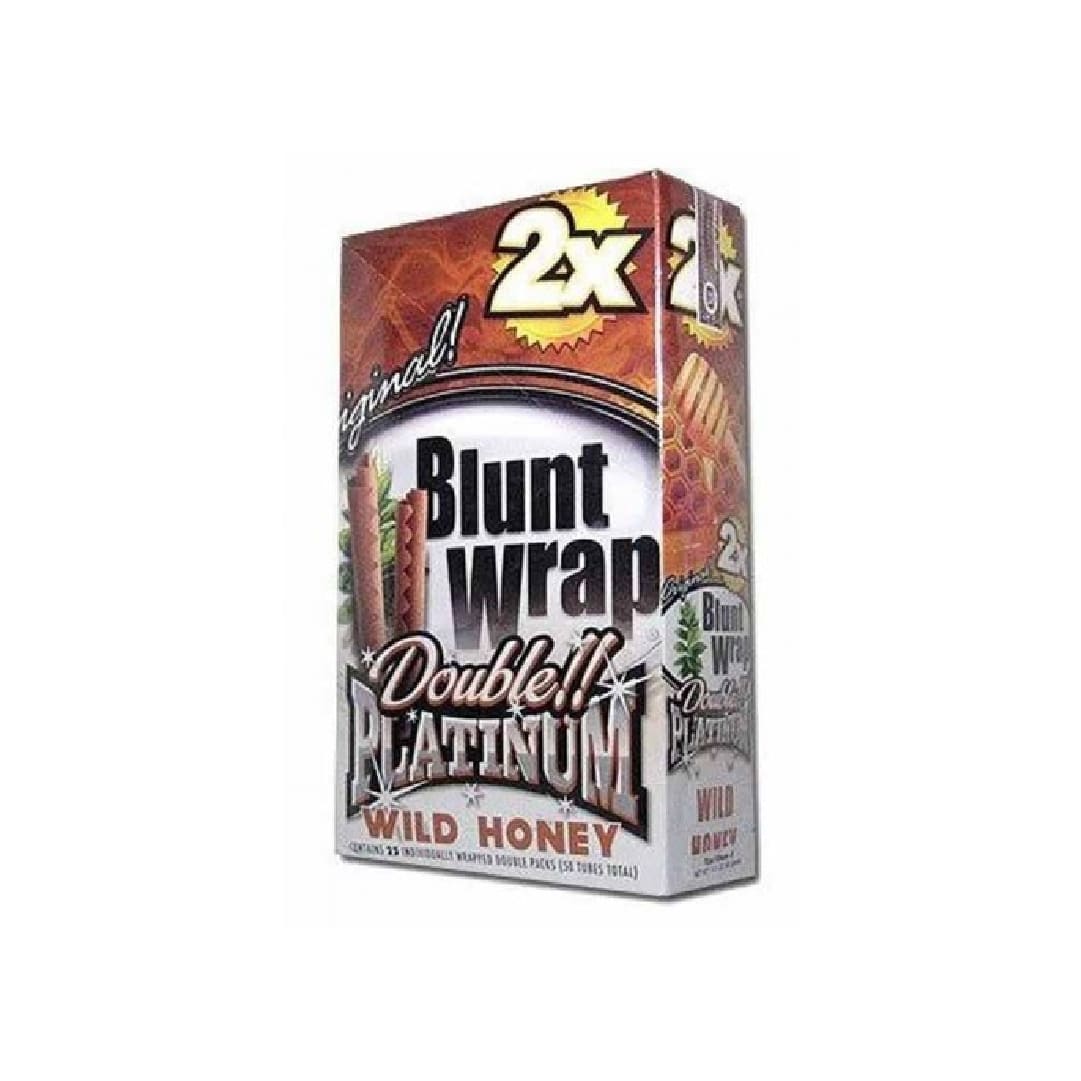 Blunt Wrap Double Platinum Display 25 UNDS18