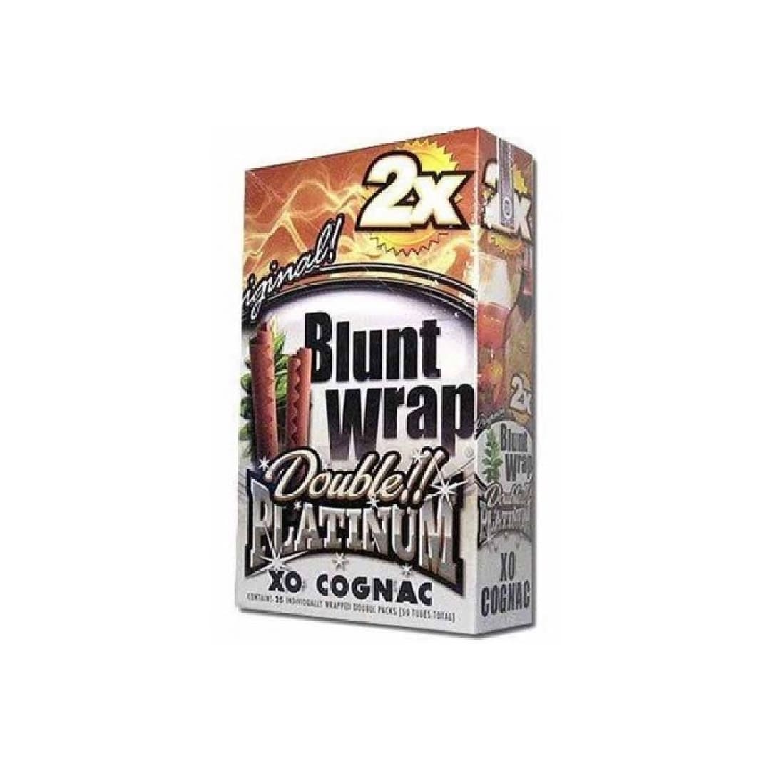 Blunt Wrap Double Platinum Display 25 UNDS19