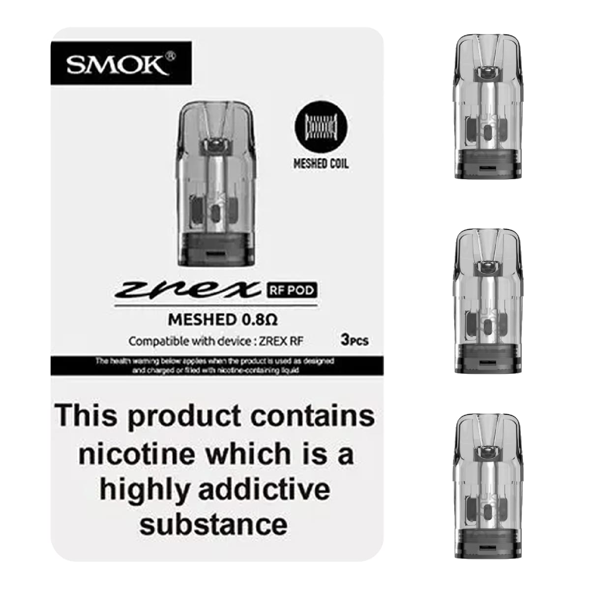 Boquilla Para Vaporizador Smok Zrex RF Kit 0