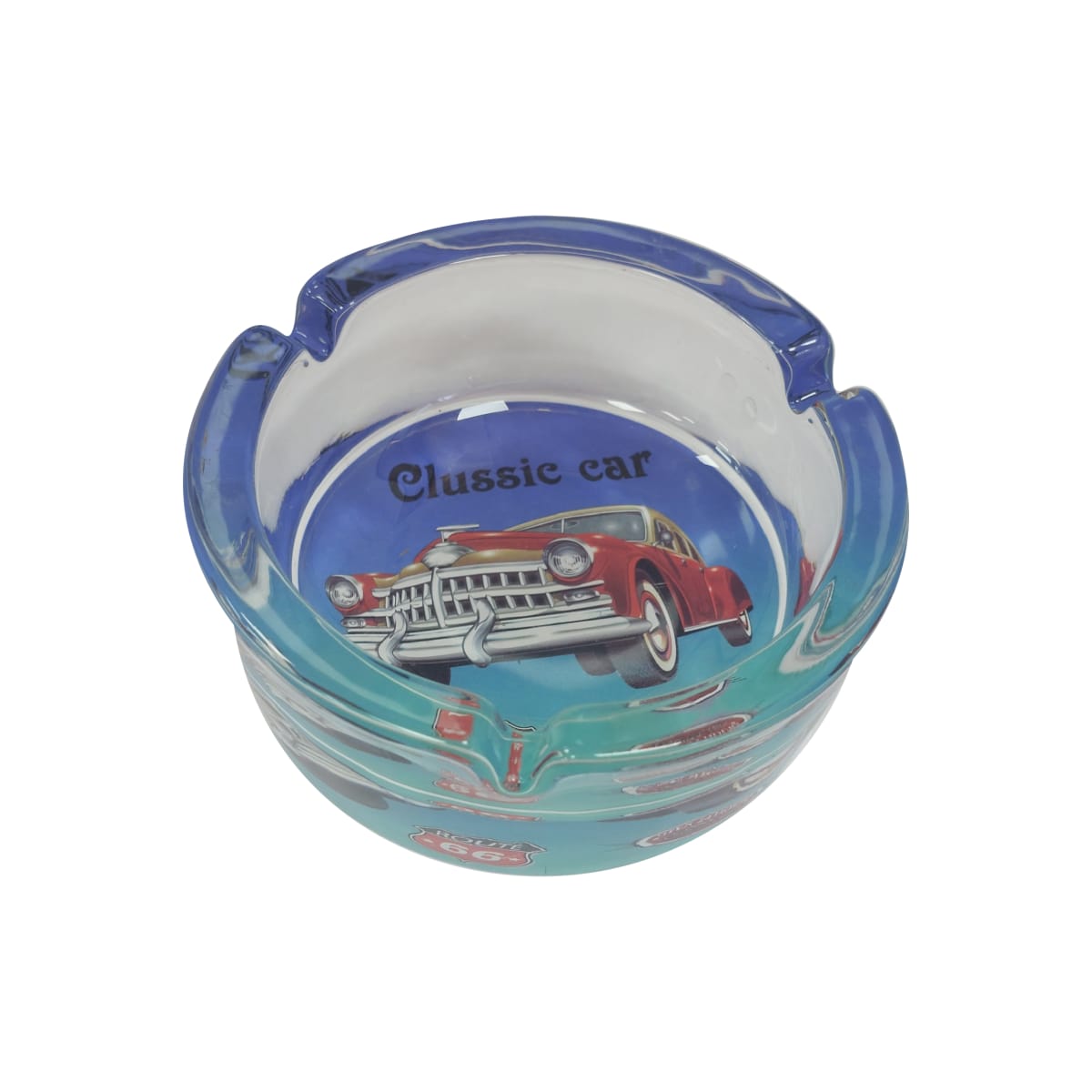 Cenicero Pyrex Redondo Automovil 4x10cm 0