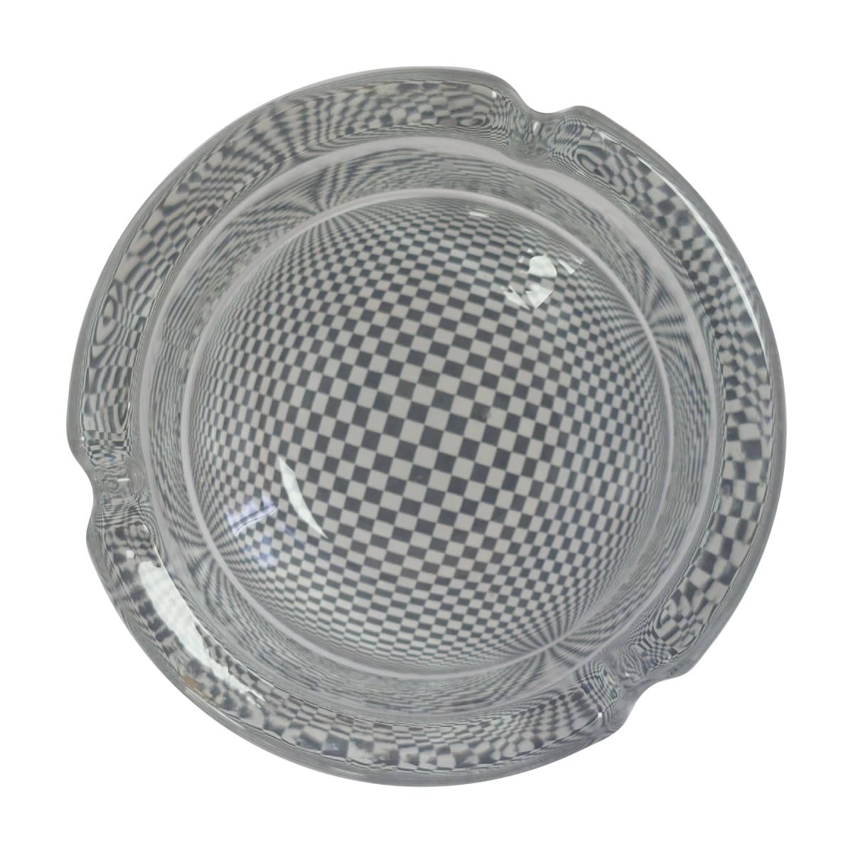 Cenicero Pyrex Redondo Black And White 4x10cm2